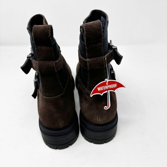 Blondo Ginny Buckle Ankle Boot Booties Size 9 Suede - Picture 6 of 8